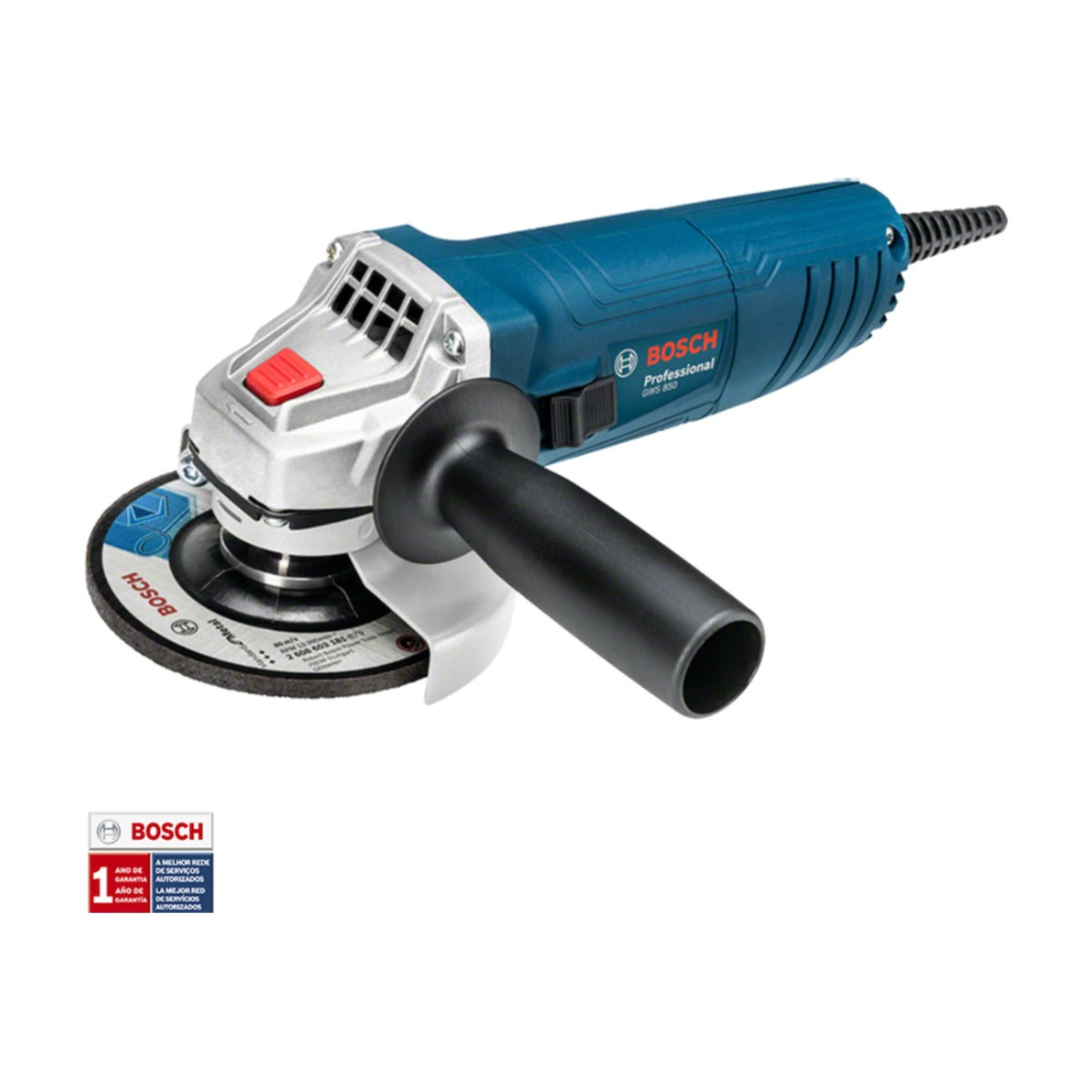 Miniesmeriladora 4 1/2" GWS 850 Bosch