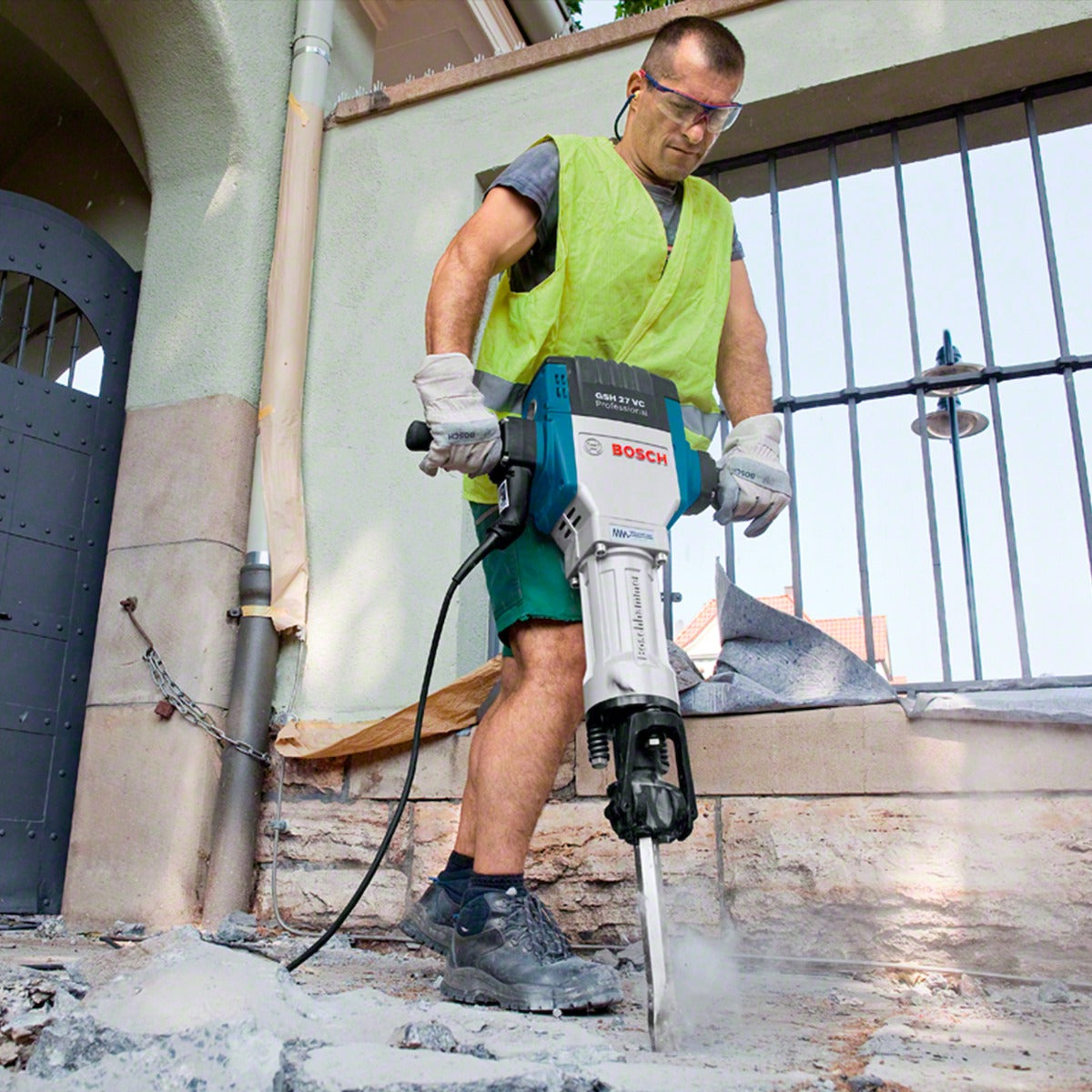 Martillo demoledor 1500W 1130A Bosch