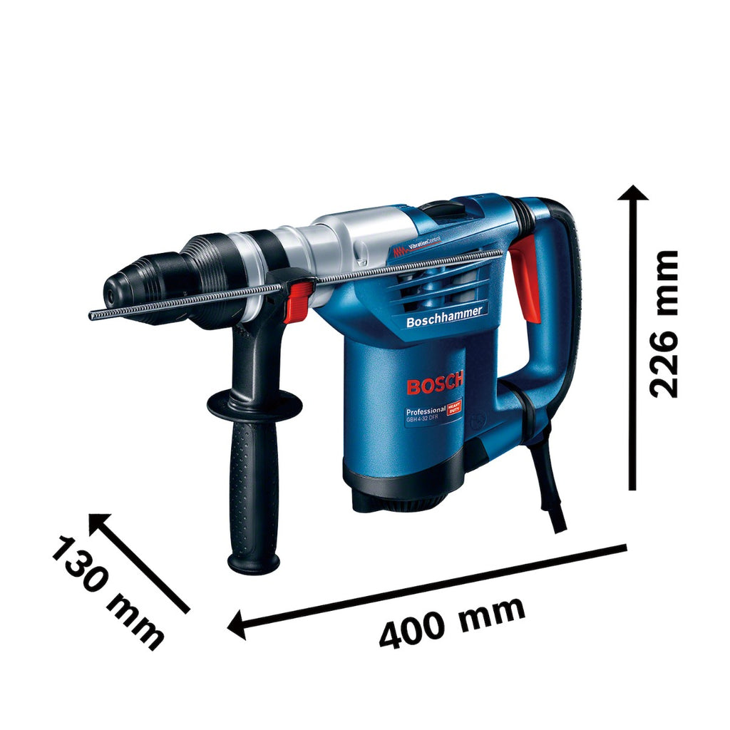 Martillo Perforador Demoledor 900W 4.2 J Heavy Duty GBH 4-32 DFR 11332.1 Bosch