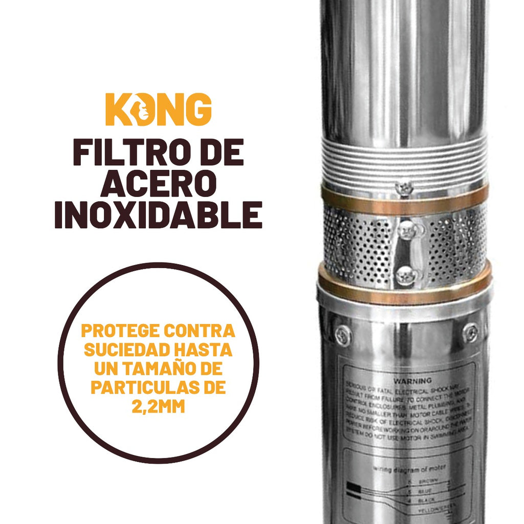 Bomba Tipo Bala 1.5 HP K0-BA212P Kong
