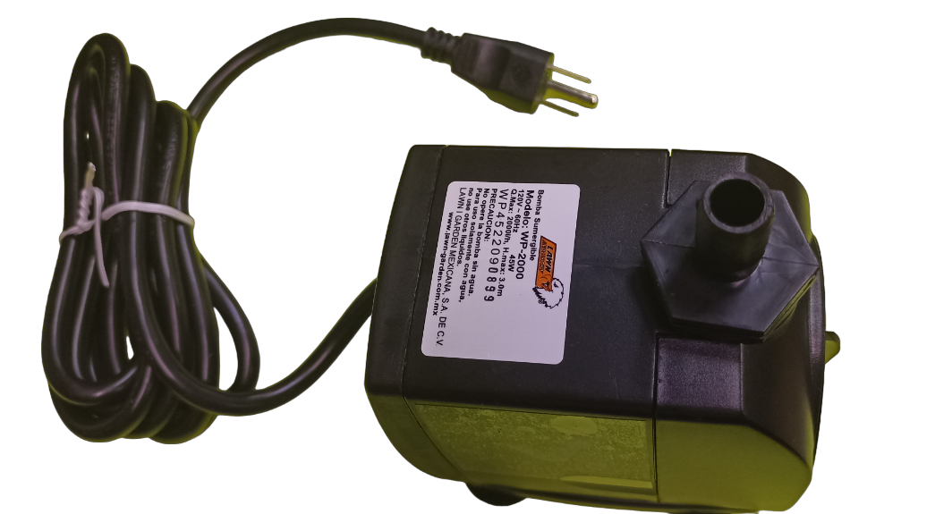 Bomba Para Fuentes Sumergibles WP-2000 Lawn Industry
