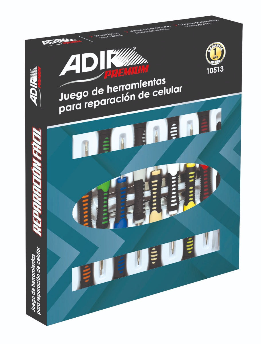 Juego Herramientas Para Celular 17 Pzs 10513 Adir