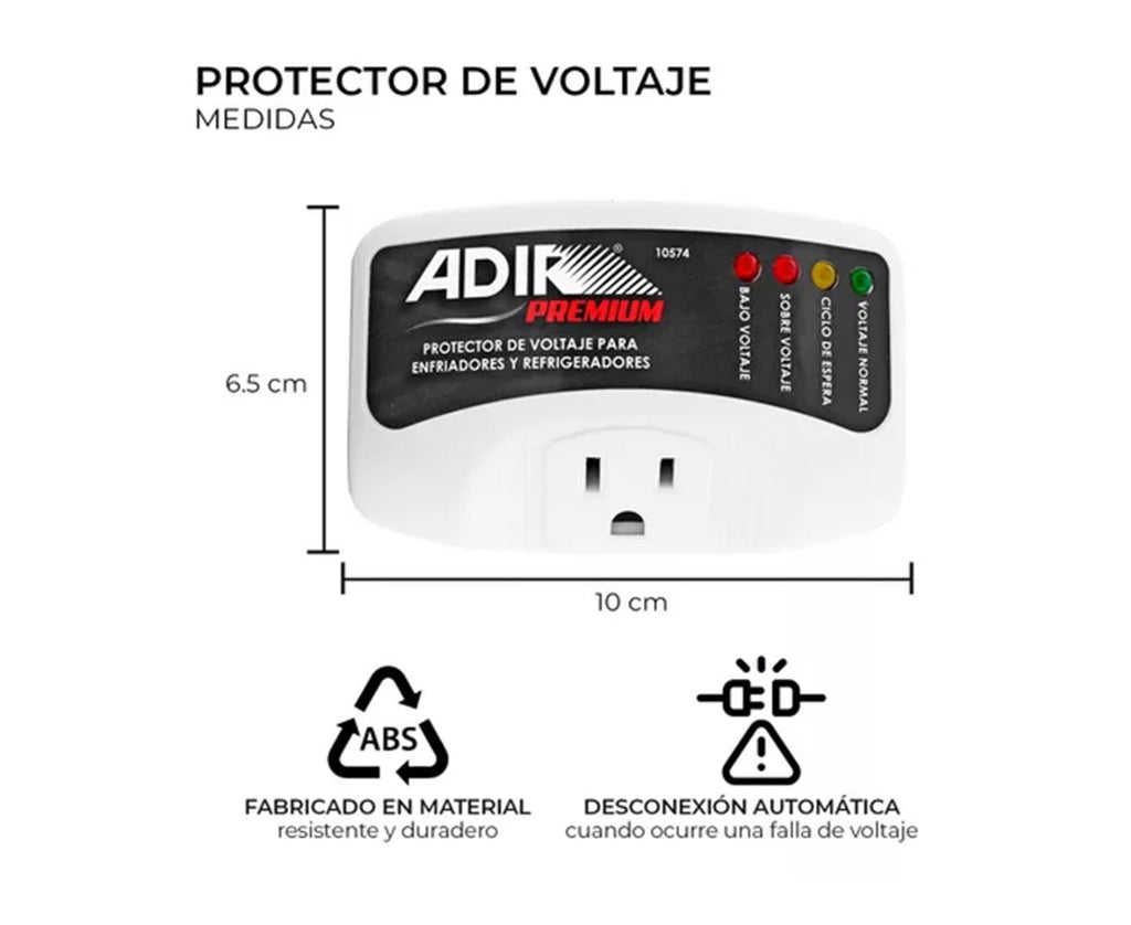 Protector De Voltaje Para Enfriadores Y Refrigeradores 10574 Adir