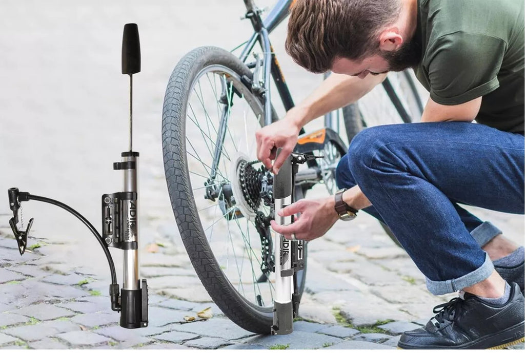 Mini Bomba De Aire Manual Para Bicicleta 12622 Adir