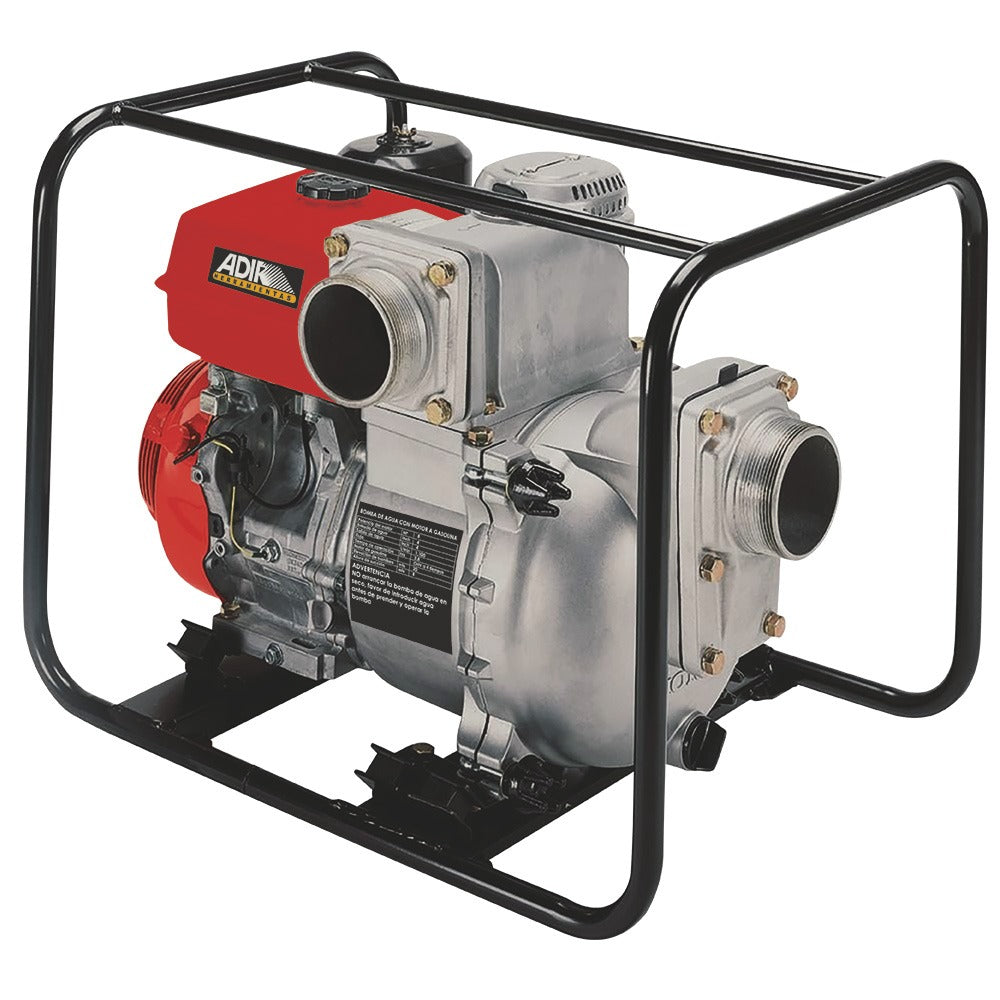 Motobomba a Gasolina 8 HP 4 X 4" 129 Adir