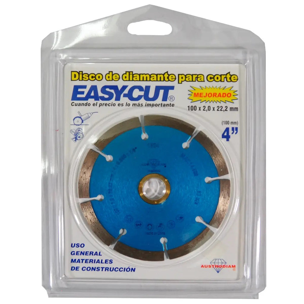 Disco de Diamante Easy-cut  4" 1504 Austromex