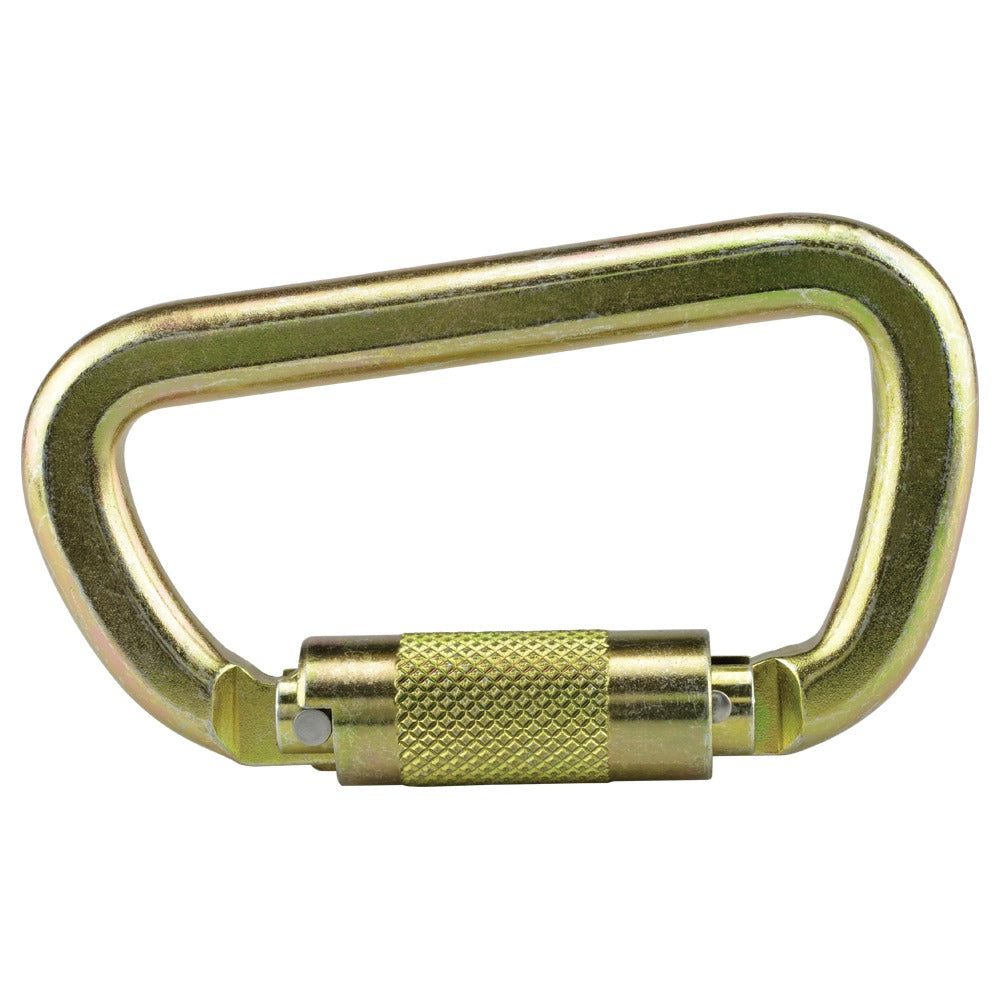 Mosquetón de Acero Tipo D 50KN 087HM Gimex