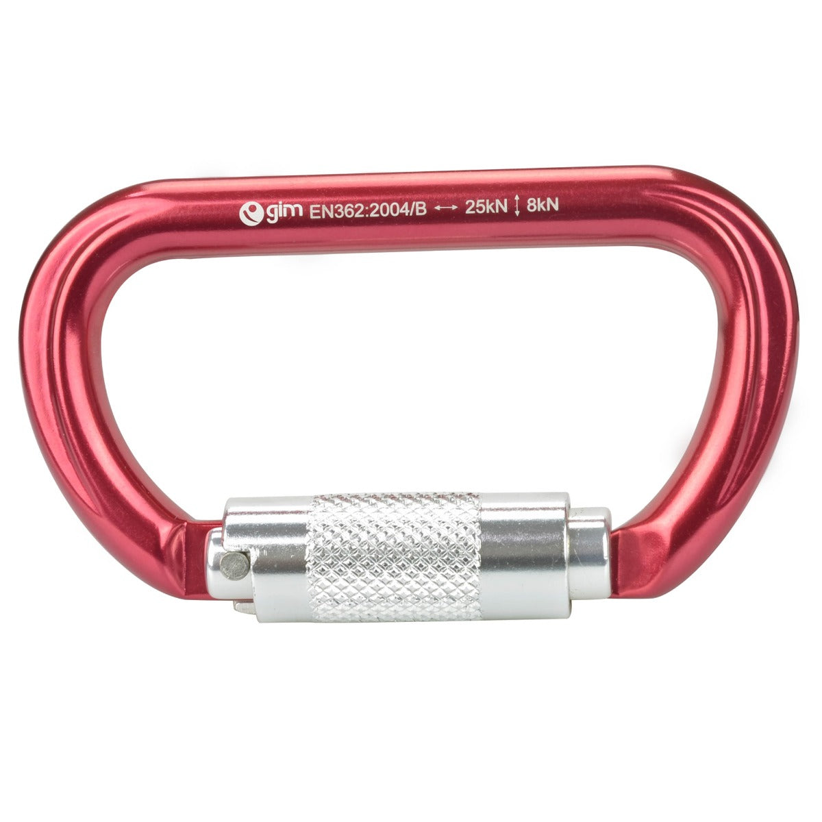 Mosquetón de Aluminio Tipo D 110NH Gimex