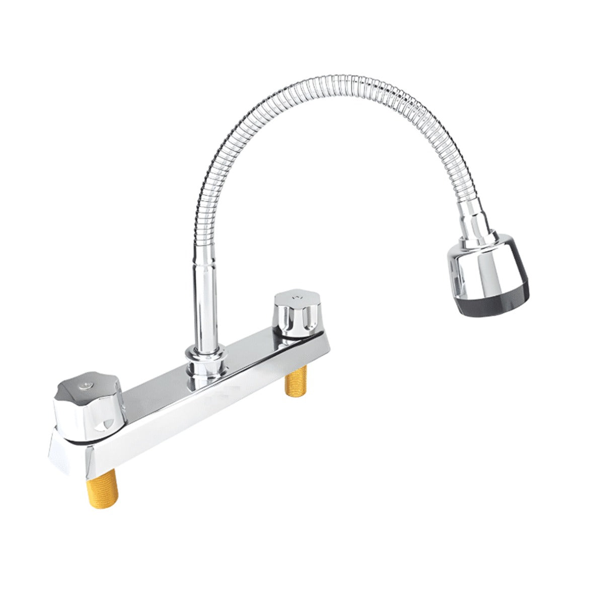 Mezcladora para fregadero 8” cuello flexible 16014 Maxflu