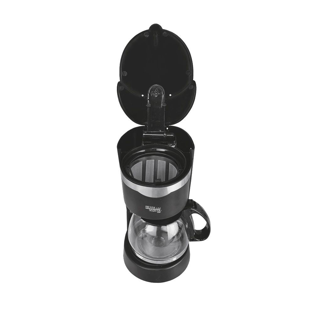 Cafetera Semiautomática 6 Tazas 17000 Silver Master