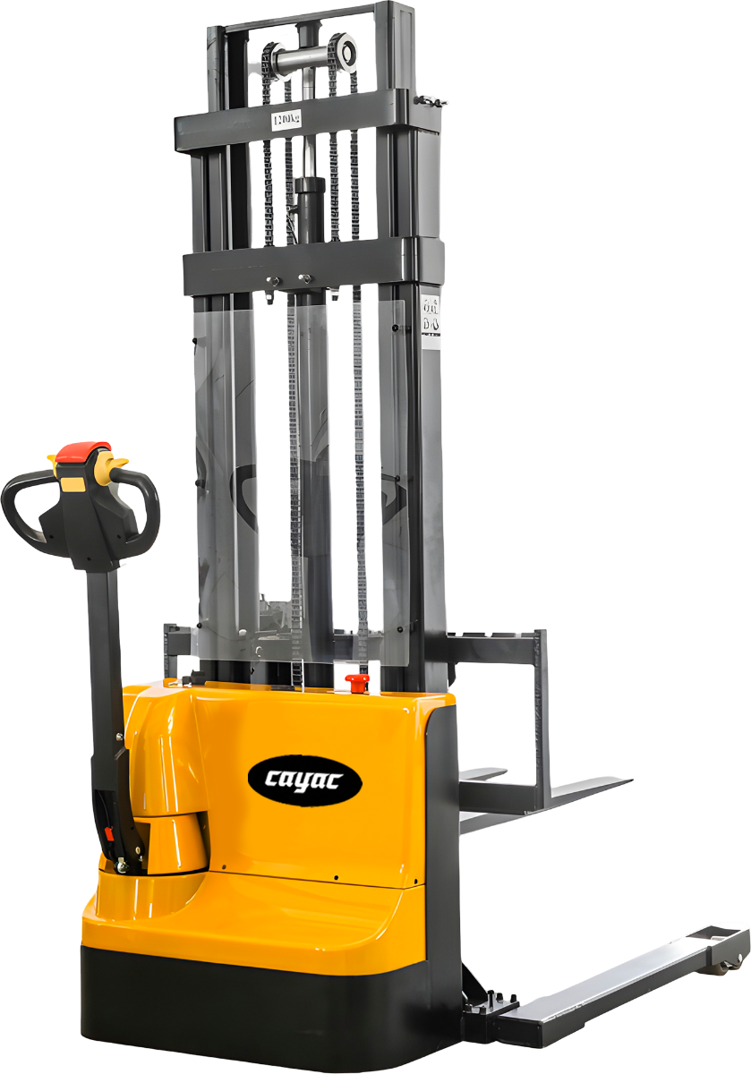 Montacargas Apilador Eléctrico Cayac 1.6 Ton Altura 3m MO002