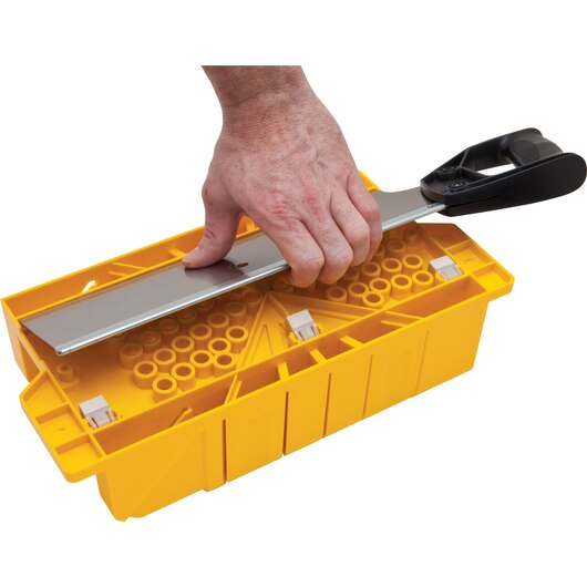Caja de inglete profesional 14 Pulg serrucho 20-600 Stanley