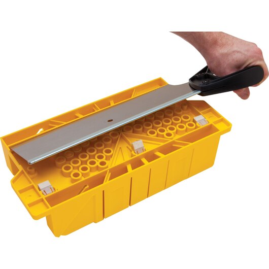 Caja de inglete profesional 14 Pulg serrucho 20-600 Stanley