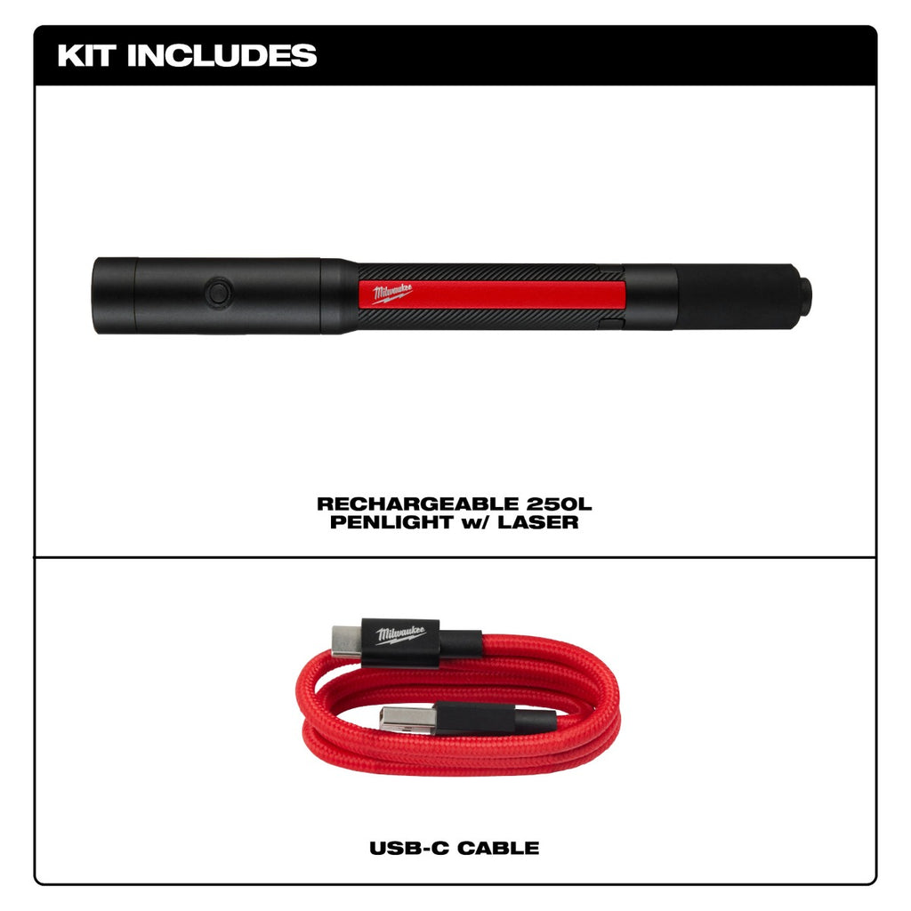 Linterna Recargable 250 L 2010R Milwaukee