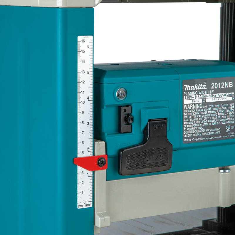 Cepillo de banco 12 Pulg 1650W 2012NB Makita