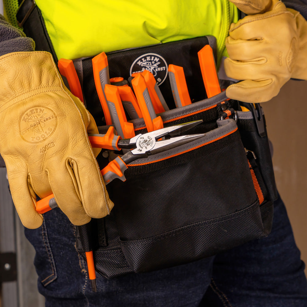Pinza de punta larga con aislamiento 8” 2038RINS Klein Tools