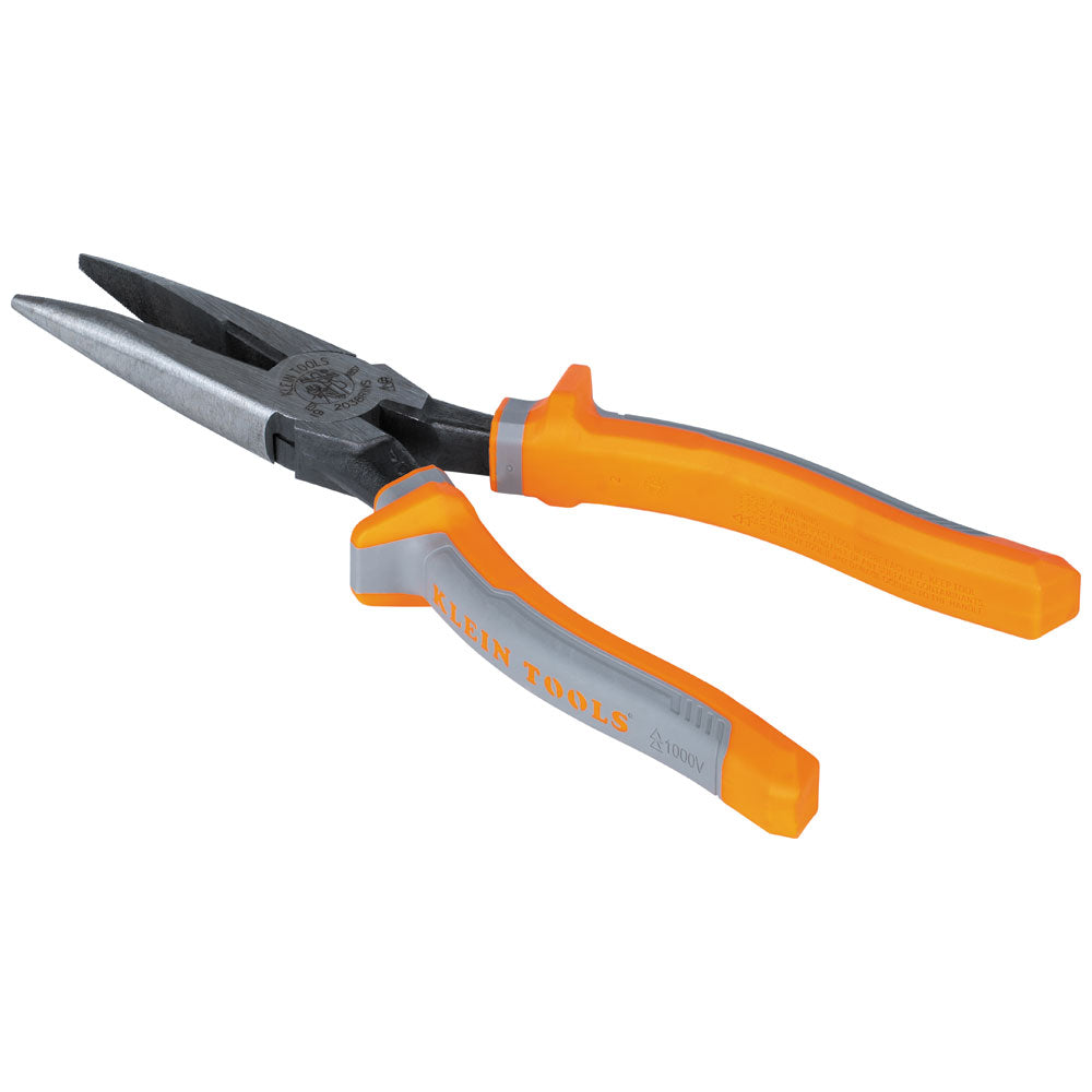 Pinza de punta larga con aislamiento 8” 2038RINS Klein Tools