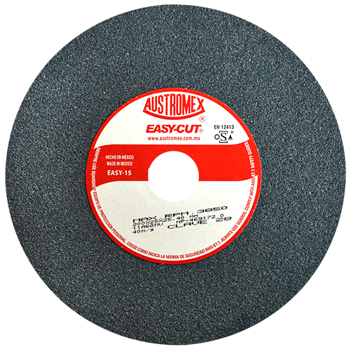 Rueda abrasiva para esmerilado de acero Easy-cut 28 Austromex
