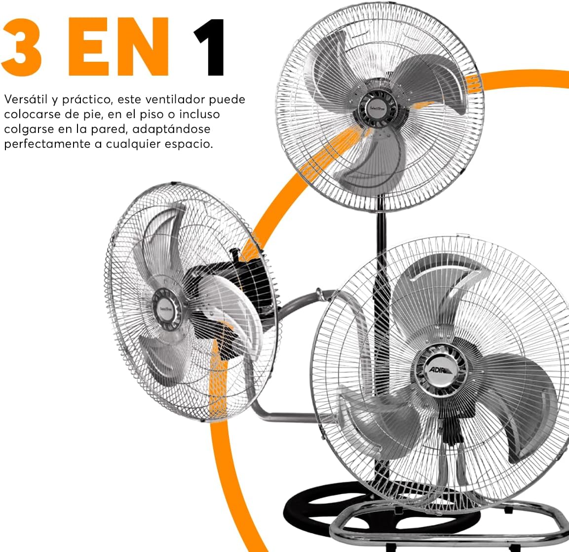 Ventilador 18”  3 en 1 2074 Adir