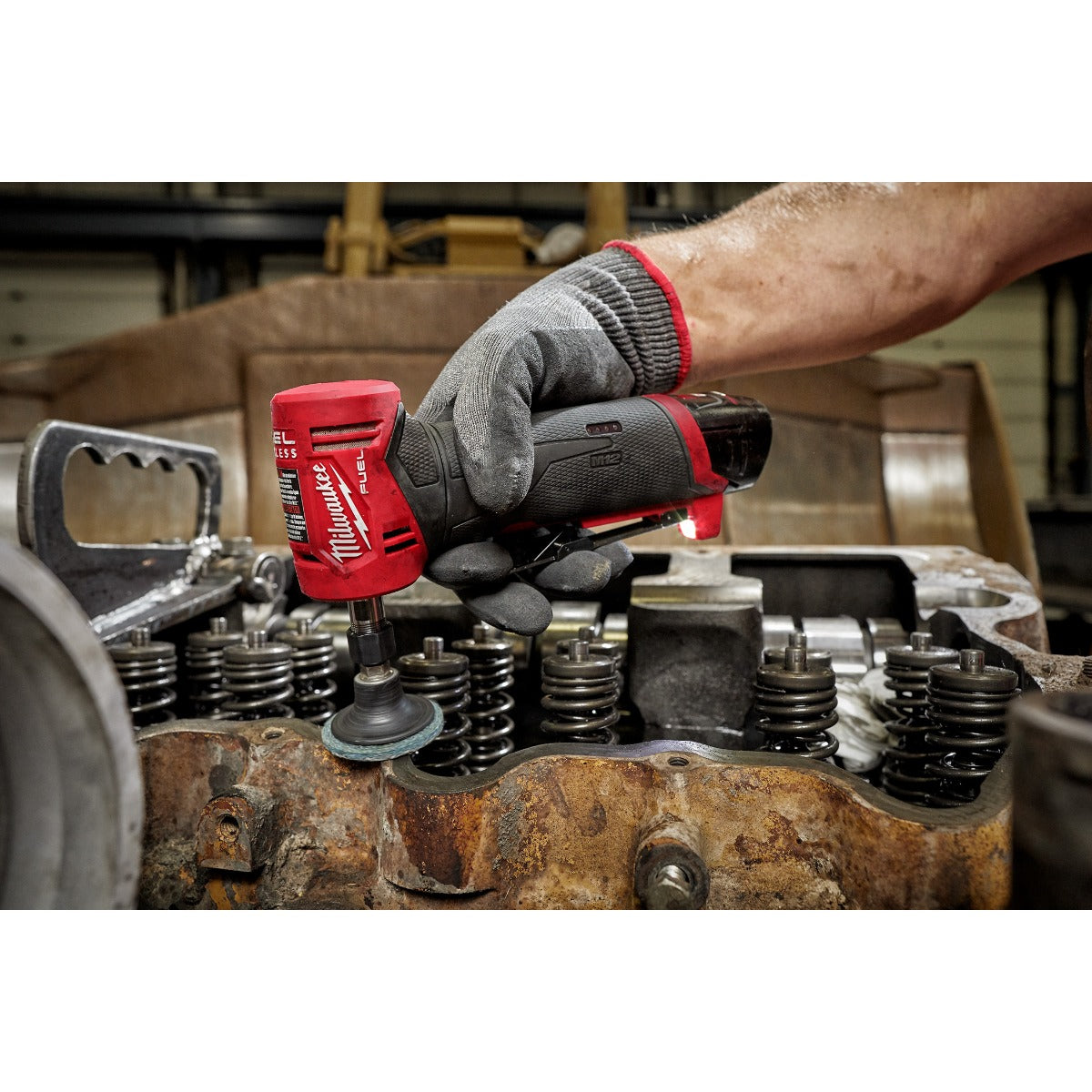 Rectificador de 1/4" M12 FUEL™ 2485-22 Milwaukee