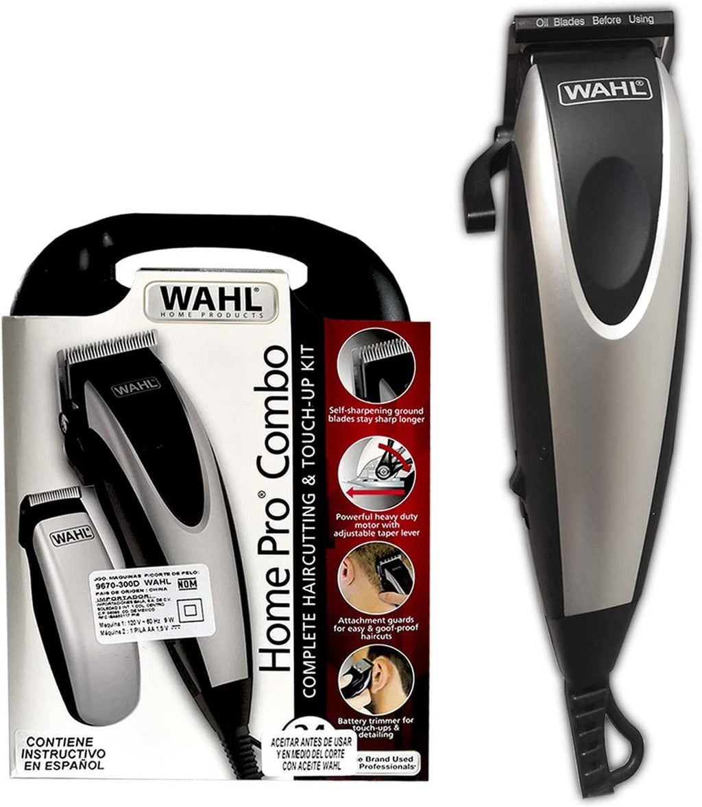 Combo Maquina Corta Pelo Home Pro 24pz 9670-300D Wahl