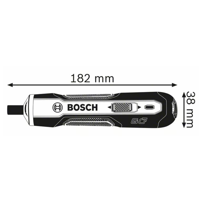 Atornillador 3,6V 0 - 360 rpm  BOSCH GO 19H2.1 Bosch
