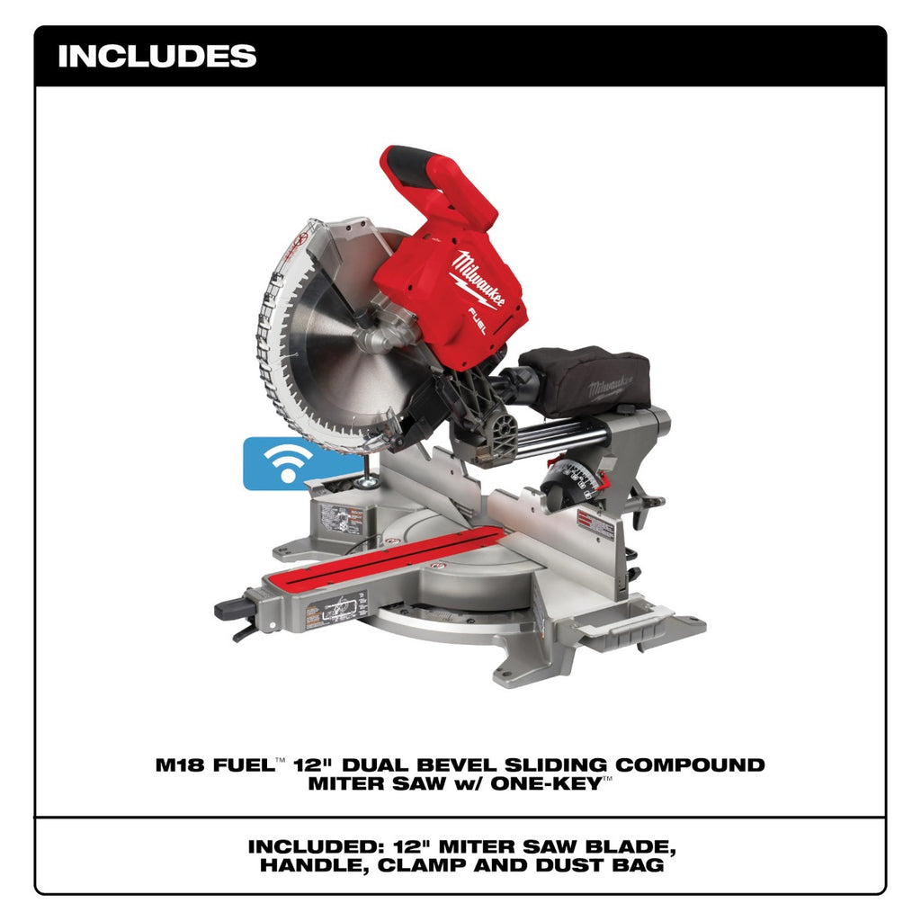 Sierra Ingleteadora 12" M18 2739-20 Milwaukee
