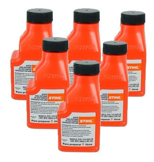 Aceite 2 Tiempos para 1 Galón 6 Pzs Stihl