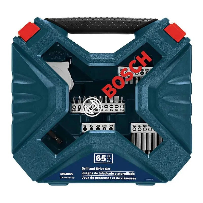 Combo Rotomartillo GSB 18V-90 C + Linterna GLI 18V-300 + SET X-LINE 65pz Bosch
