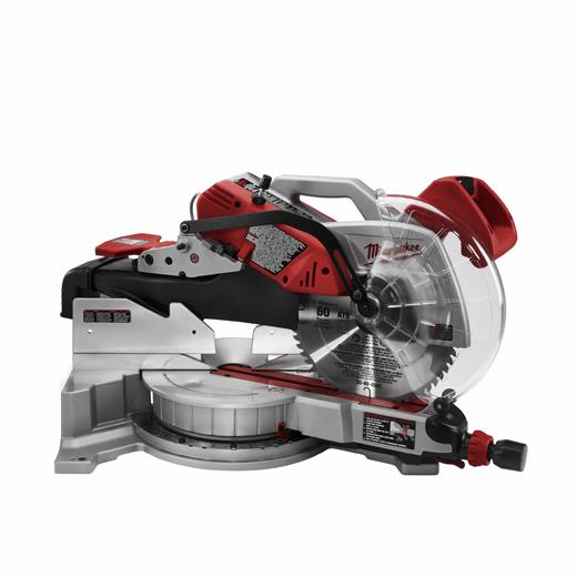 Sierra ingletadora deslizante de doble bisel 12 Pulg 1800W 6955-20 Milwaukee