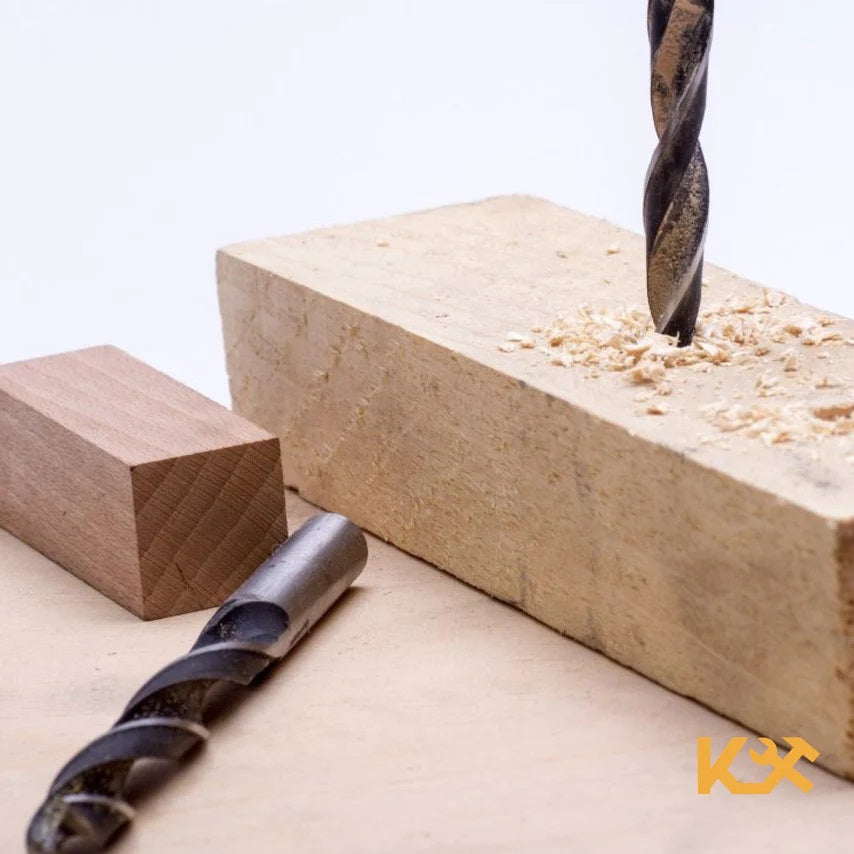 Guia para Taladro Plantilla en V de 4-12 mm C/9 Brocas para Madera 3-10 mm 300225 Kingsman