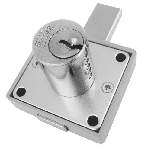 Chapa para mueble 250 CH Cromo Phillips