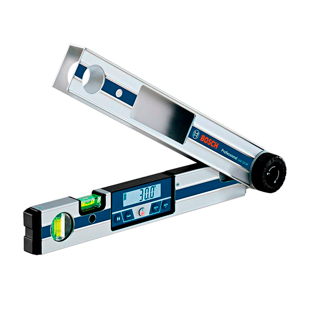 Medidor De Ángulos 0º - 220º ± 0,10º GAM 220 MF 1076.6 Bosch