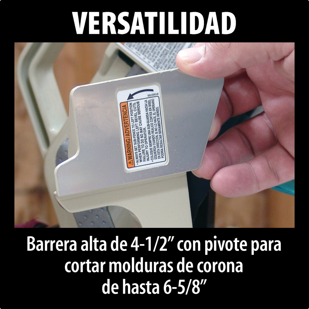 Sierra inglete compuesta 12 Pulg 1650W LS1221 Makita