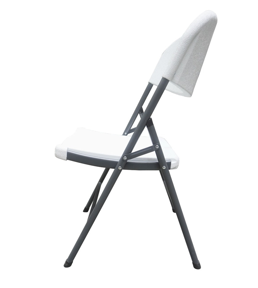 Silla Plegable Reforzada Blanca GardenLife