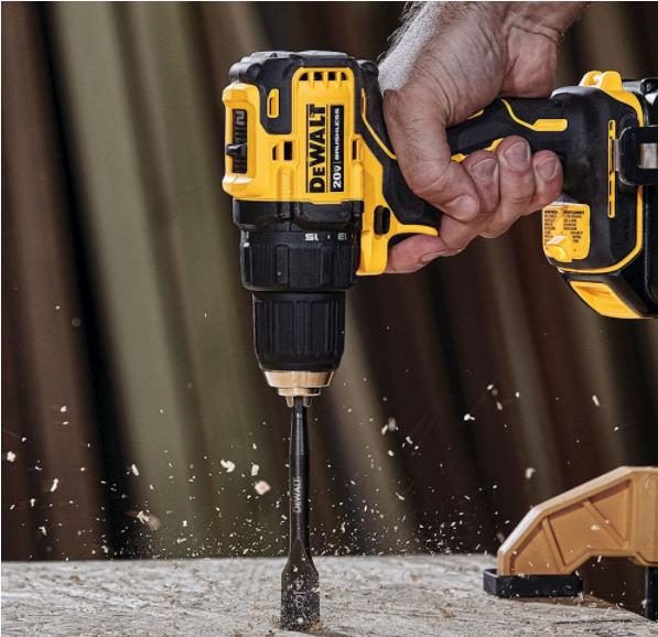 Combo Taladro percutor 1/2" + Atornillador de impacto 1/4" Brushless 20V DCK223D2 DeWalt