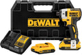 Atornillador de Impacto 20V DCF887D2 Brushless DeWalt