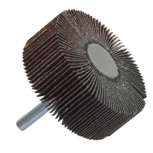Rueda flap con vástago 2-1/2X1X1/4 Austromex