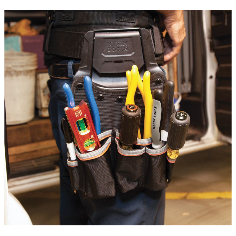 Portaherramientas modular para acabados con clip para cinturón Tradesman Pro™ 55914 Klein Tools