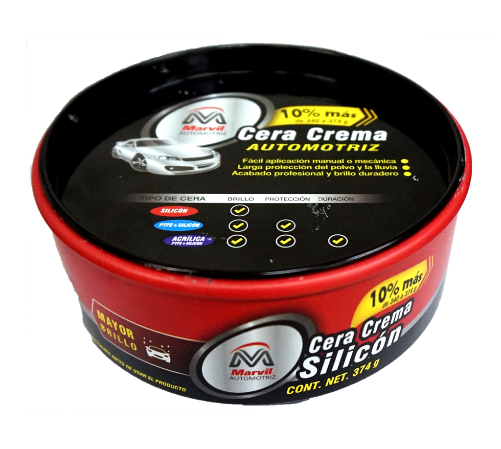 Cera crema silicón 106151 Marvil