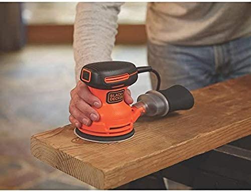 Lijadora orbital 240W 5 Pulg BDERO100-B3 Black & Decker