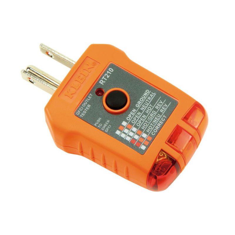 Probador de tomacorrientes GFCI RT210 Klein Tools