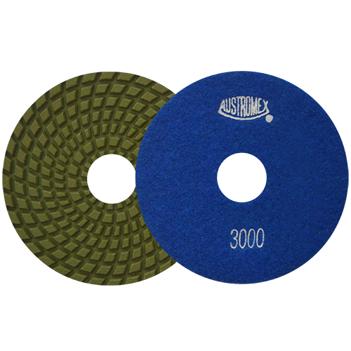 Pad de diamante Pulido en húmedo Easy-cut 4 Pulg Austromex