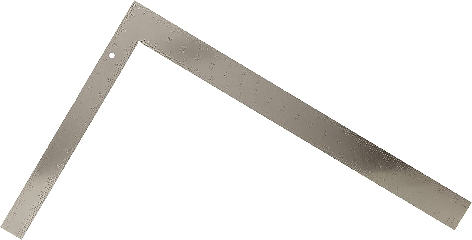 Escuadra métrica e inglesa de carpintero 406X38 mm 45-600 Stanley