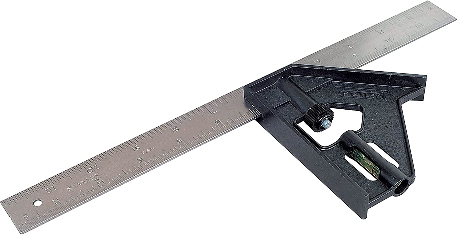 Escuadra de combinación inglesa de 12 Pulg 46-012 Stanley