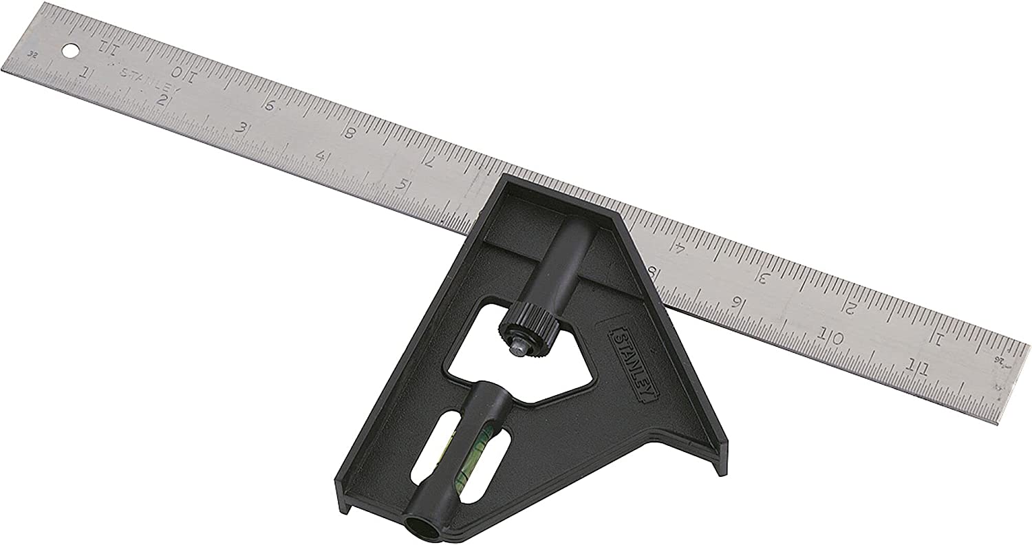 Escuadra de combinación inglesa de 12 Pulg 46-012 Stanley