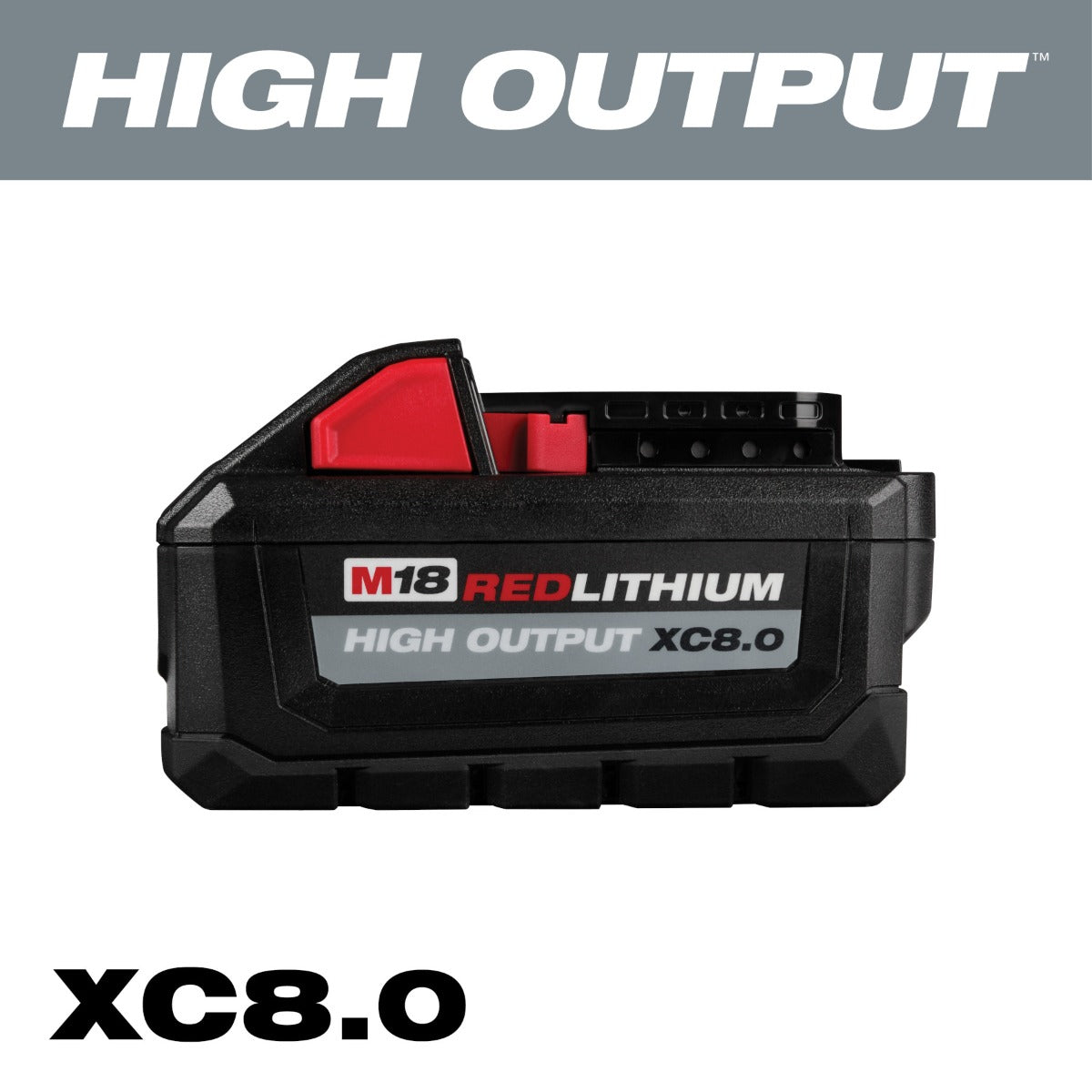 Batería M18™ REDLITHIUM™ HIGH OUTPUT™ XC8.0 48-11-1880 Milwaukee