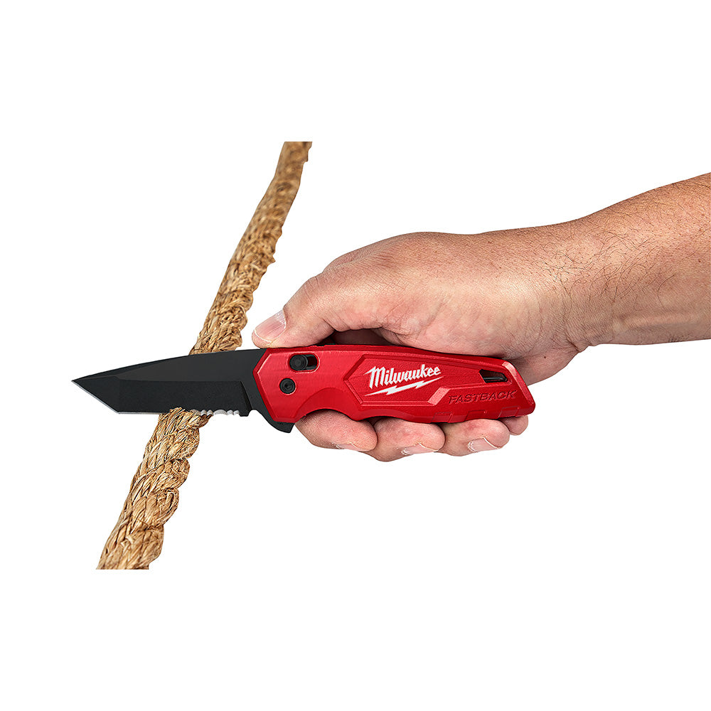 Cuchillo serrado asistido por resorte FASTBACK ™ 48-22-1530 Milwaukee