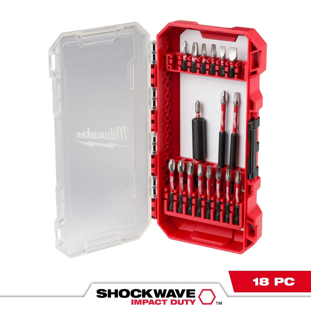 Juego de brocas para destornillador SHOCKWAVE™ Impact Duty™ de 18 pzs 48-32-4403 Milwaukee