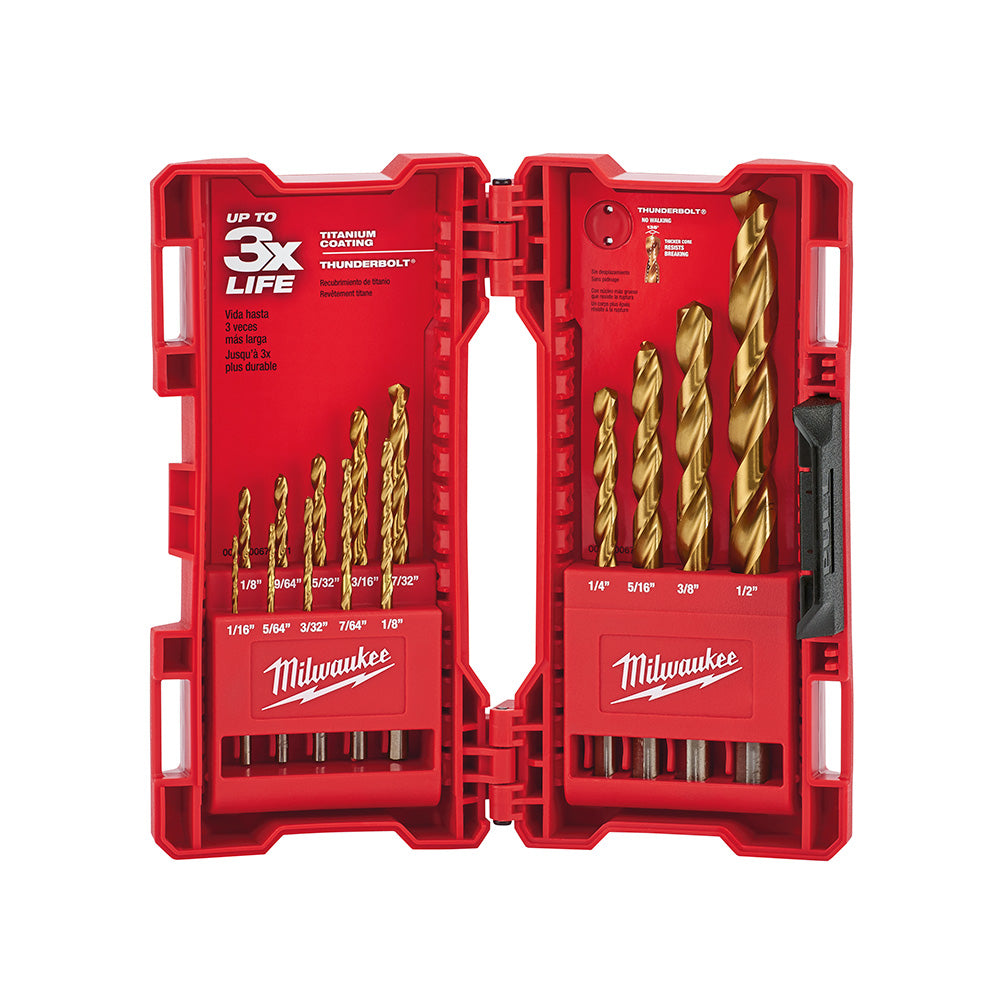 Juego de brocas titanio 14 Pz 48-89-0011 Milwaukee